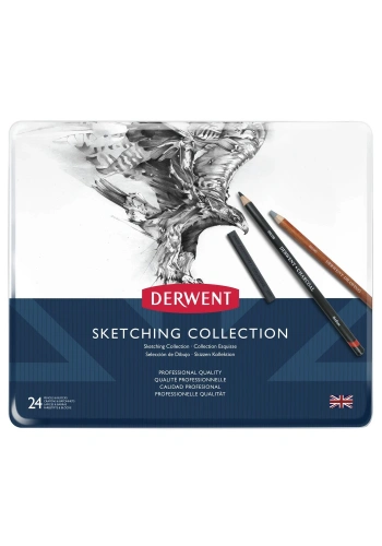Derwent Sketching Collection 24 Parça Set