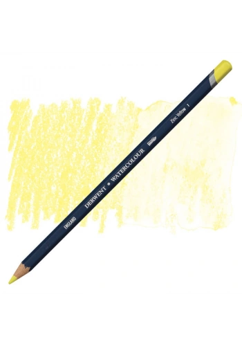 Derwent Watercolour Pencil Suluboya Kalemi 01 Zinc Yellow