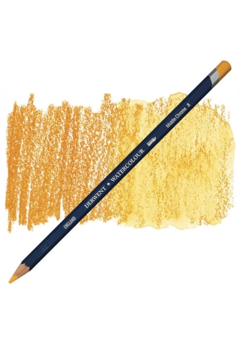 Derwent Watercolour Pencil Suluboya Kalemi 08 Middle Chrome