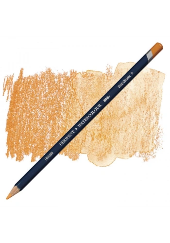 Derwent Watercolour Pencil Suluboya Kalemi 09 Deep Chrome