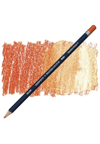 Derwent Watercolour Pencil Suluboya Kalemi 11 Spectrum Orange
