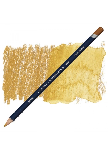 Derwent Watercolour Pencil Suluboya Kalemi 59 Golden Brown