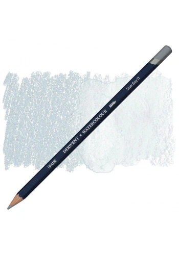 Derwent Watercolour Pencil Suluboya Kalemi 71 Silver Grey