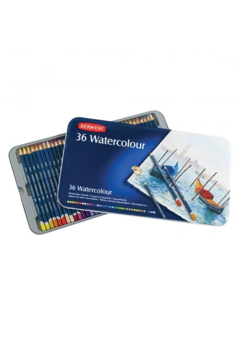 Derwent Watercolour Suluboya Kalemi 36 Renk