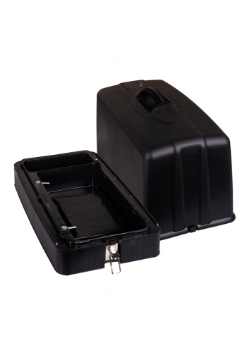 Dikiş Makine Çantası Menteşeli (Siyah)