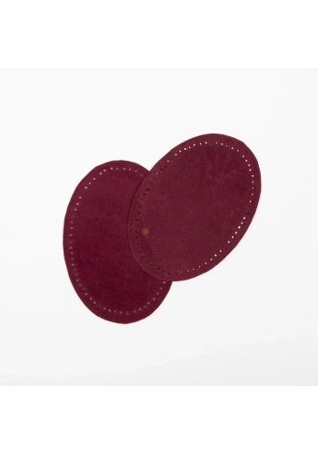 Dirsek Yaması Bordo Süet