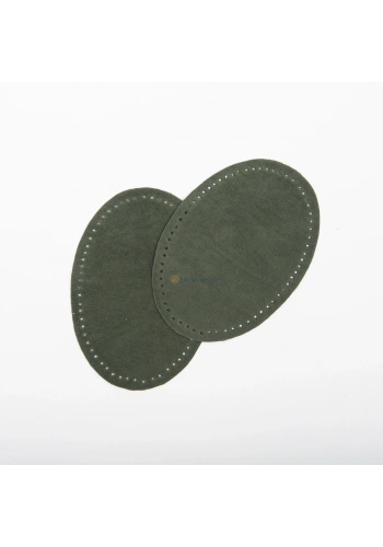 Dirsek Yaması Haki Süet