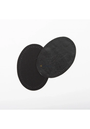 Dirsek Yaması Siyah Suni Deri