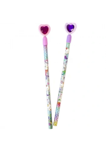 Dolphin Kurşun Kalem Başlıklı Kalp Meowmaıd MM-7148