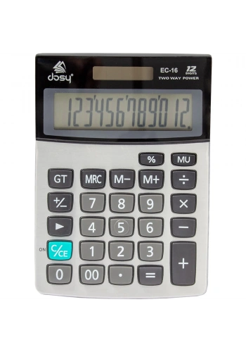 Dosy Hesap Makinesi Masa Üstü 12 Hane EC-16