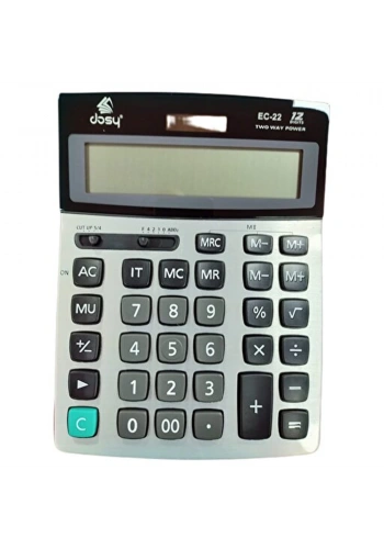 Dosy Hesap Makinesi Masa Üstü 12 Hane EC-22