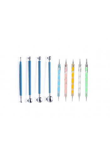 Dot Mandala Kalemleri 9lu Set