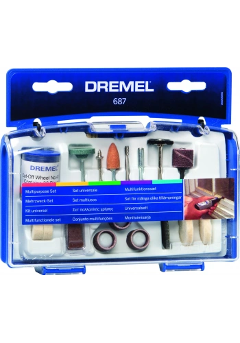 Dremel Aksesuar Seti Karışık Çok Amaçlı (687) - 26150687JA