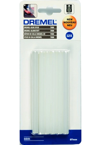 Dremel Çok Amaçlı Tutkal Çubuk 7 mm (12 Adet) (GG01) - 2615GG01JA