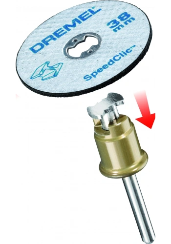 Dremel EZ SpeedClic Metal Kesme Diski (12 Adet) (SC456B) - 2615S456JD