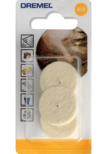 Dremel Parlatma Diski 26 mm (429) - 26150429JA