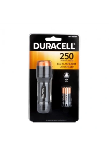 Duracell 250 Lümen Ledli Alüminyum El Feneri + 3 AAA Piller Dahil (8234-DF250SA)