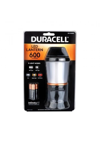 Duracell 600 Lümen Ledli 360° ve 180° Aydınlatmalı El Feneri + 3 AA Piller Dahil