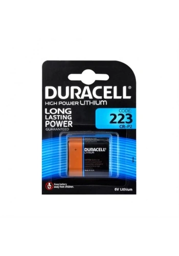 Duracell DL223, CRP2 6V Lithium Pil 1Li (İ)