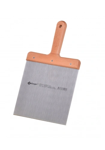 Duyar Macun Küreği Ahşap Sap 18 cm - DUYAR371