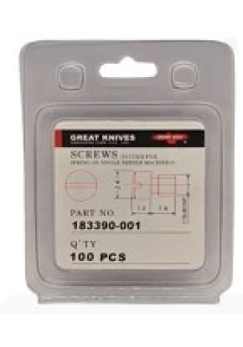 Düz Makine Büyük Mekik Vidası / 183389-001 100ADET