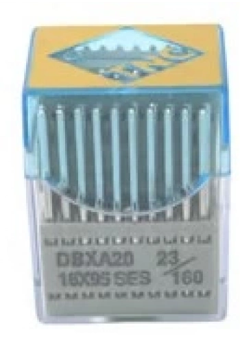 Düz Makine İnce Dip Dikiş İğnesi / DBXA20 (DBX1) SES 23/160 100ADET