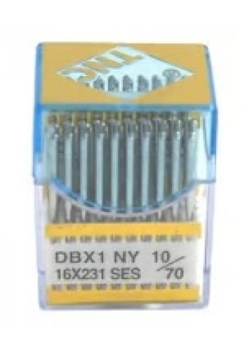 Düz Makine İnce Dip Yanmaz Dikiş İğnesi / DBX1 SES PVD 10/70 100ADET