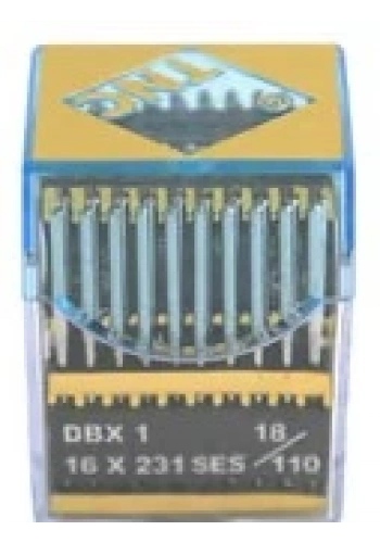 Düz Makine İnce Dip Yanmaz Dikiş İğnesi / DBX1 SES PVD 18/110 100ADET