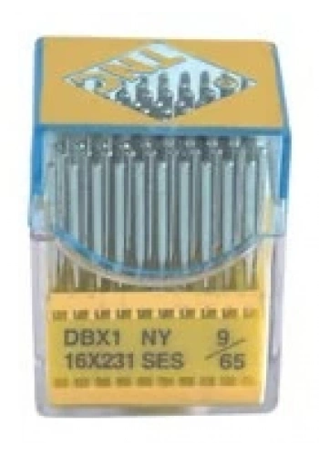 Düz Makine İnce Dip Yanmaz Dikiş İğnesi / DBX1 SES PVD 9/65 100ADET
