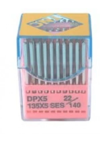 Düz Makine Kalın Dip Dikiş İğnesi / DPX5 SES 22/140 100ADET