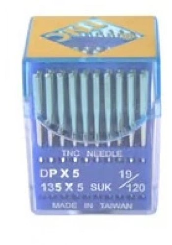 Düz Makine Kalın Dip Dikiş İğnesi / DPX5 SUK 19/120 100ADET