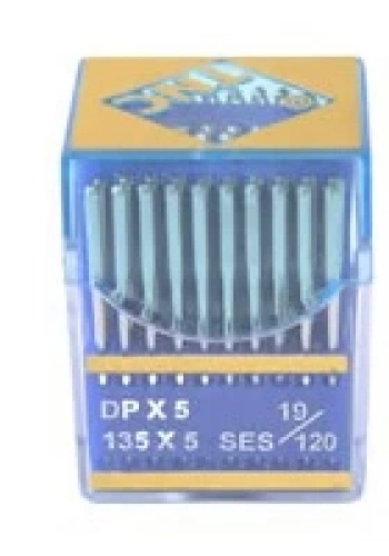 Düz Makine Kalın Dip Yanmaz Dikiş İğnesi / DPX5 SES PVD 19/120 100ADET