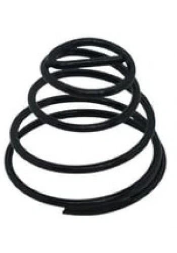 Düz Makine Konik Tırnaklı Tansiyon Yayı (Siyah)