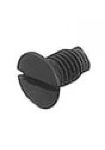 Düz Makine Plaka Siyah Vida / 100032-003 100ADET