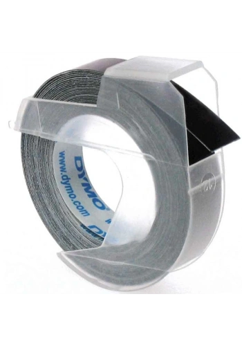 Dymo Kabartma Şerit 9MMx3M Siyah S0898130