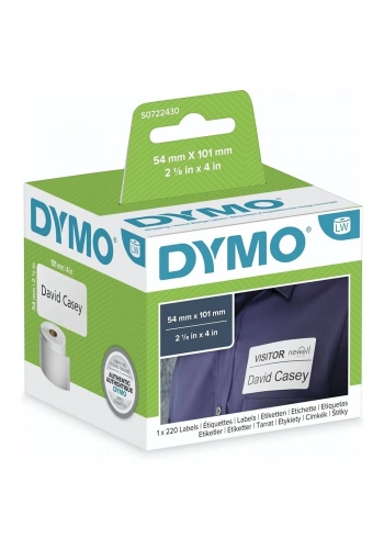 Dymo Label Witer Etiketi Adres 220 Lİ 101x54 MM Beyaz 99014 S0722430