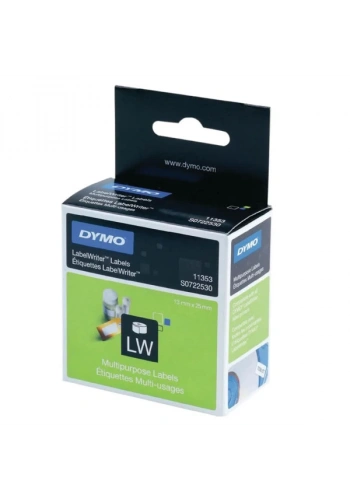 Dymo Label Writer Çok Amaçlı Etiket 1000 Lİ 24x12 MM 11353 S0722530