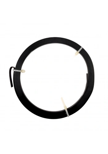 Dytac Alüminyum Tel Yassı 1x5mmx2m Siyah