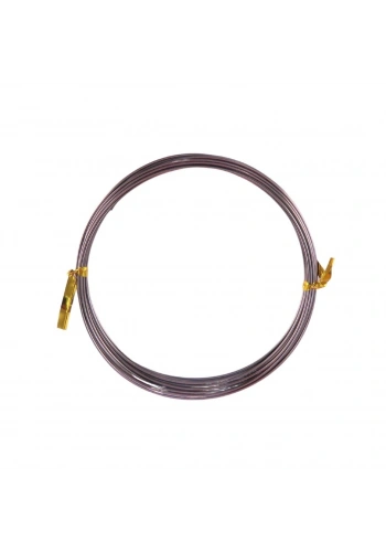 Dytac Alüminyum Tel Yuvarlak 1mm x 4m Koyu Bakır