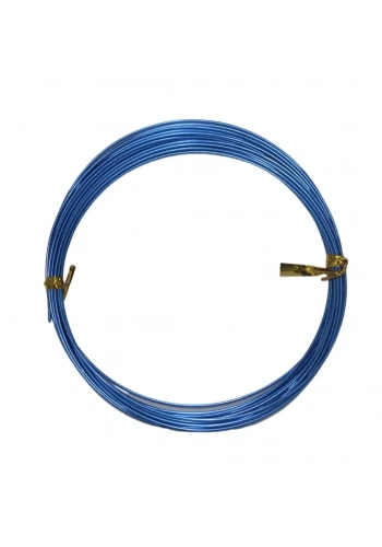 Dytac Alüminyum Tel Yuvarlak 1mm x 4m Mavi