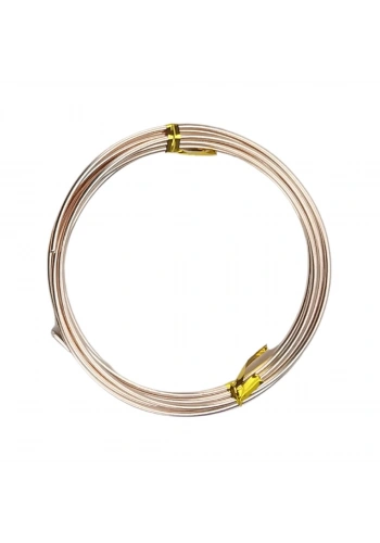 Dytac Alüminyum Tel Yuvarlak 2mm x 2m Açık Bakır