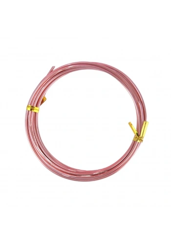 Dytac Alüminyum Tel Yuvarlak 2mm x 2m Bakır