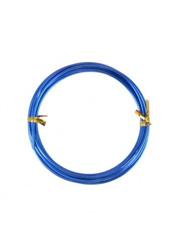 Dytac Alüminyum Tel Yuvarlak 2mm x 2m Mavi