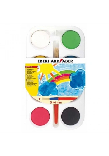 Eberhard Faber Jumbo Sulu Boya 8 Renk 44 mm. Çap