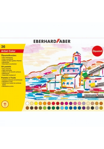 Eberhard Faber Yağlı Pastel Boya Seti 36 Renk