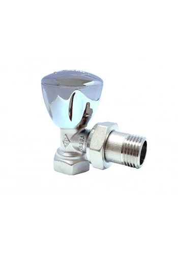 ECA G 1/2 Rv3 Krom Köşe Radyatör Valfi - 602120749