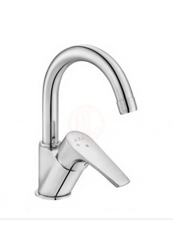 Eca Niobe Lavabo Bataryası Kuğu Borulu Krom