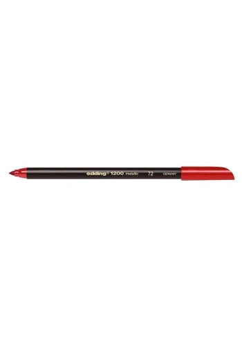 Edding 1200 Keçeli Kalem Metalik Kırmızı