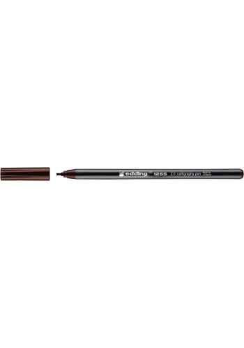 Edding 1255 Kaligrafi Kalemi 2.0mm Koyu Kahverengi