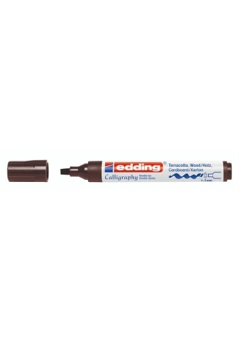 Edding 1455 Esnek Uç Kaligrafi Kalemi 1-5 mm Kahve
